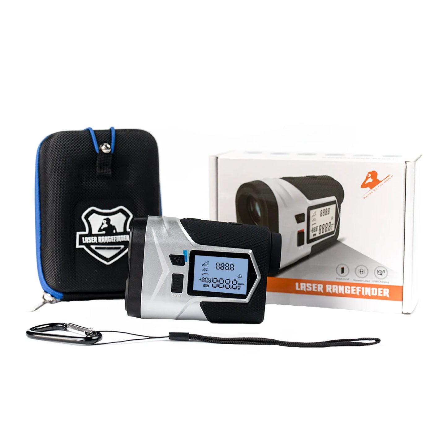 1200m USB Type-C Rechargeable Golf Laser Rangefinder
