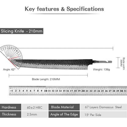 10.5" Japanese  Fish Fillet Knife