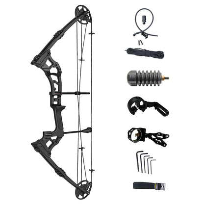 Archery 0-70Lbs Adjustable  Compound Bow