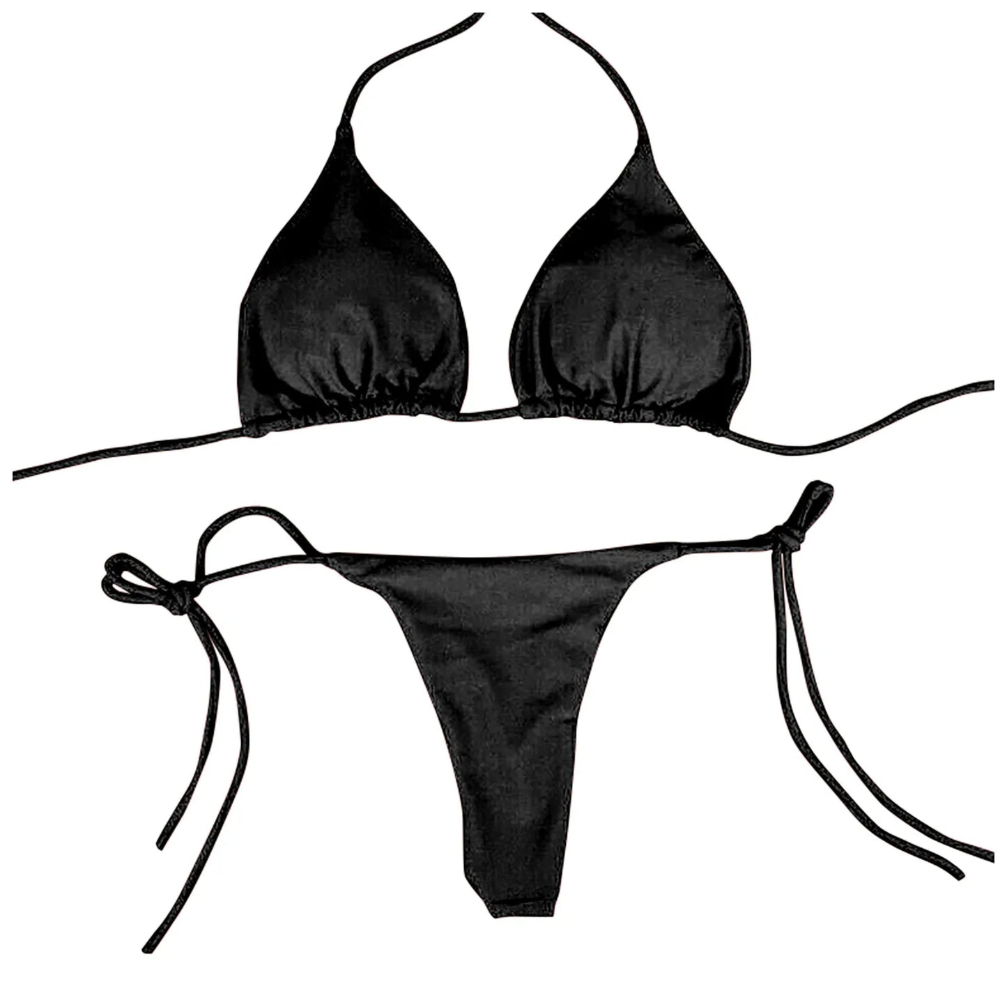 Women Bikini Set Side Tie
