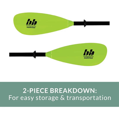 2Piece Snap Button Kayak Paddle