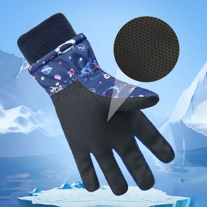 Waterproof Kids Winter Gloves