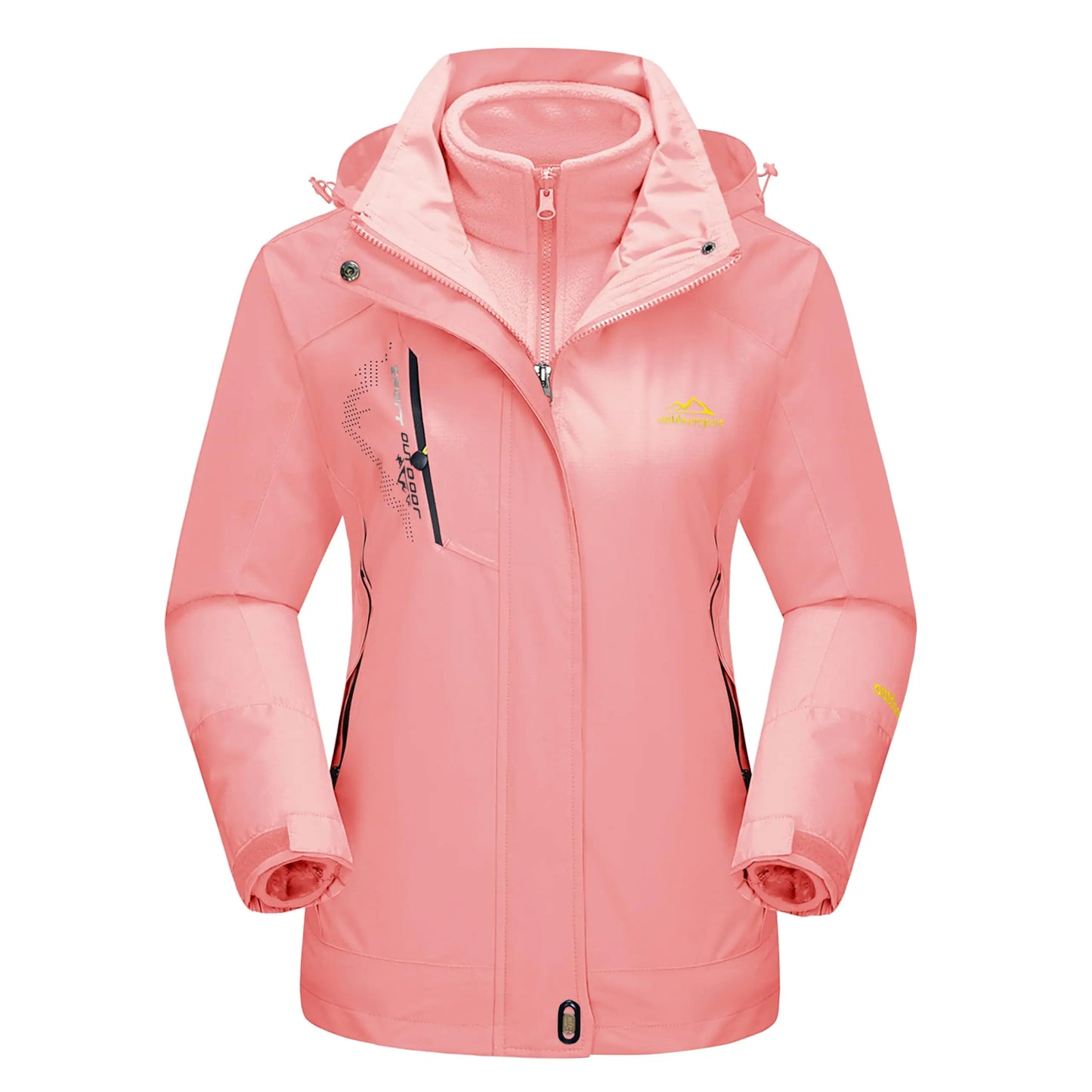 Women's 3-IN-1  Windproof Skiing/ Snowboarding Coat