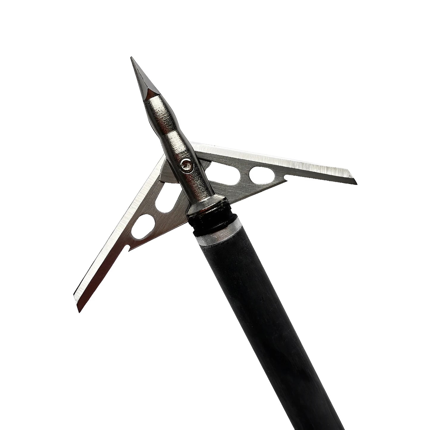 6/12/24 Pcs 100 Grain 2.3" Cut Stainless steel Broadheads 2-Blade