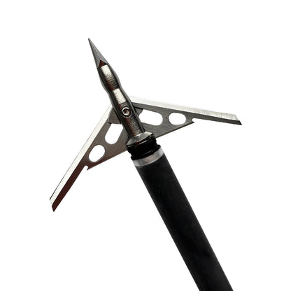 6/12/24 Pcs 100 Grain 2.3" Cut Stainless steel Broadheads 2-Blade