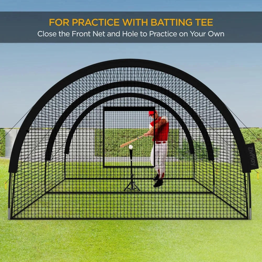 Portable Pop Up Baseball Batting Cage