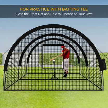 Portable Pop Up Baseball Batting Cage