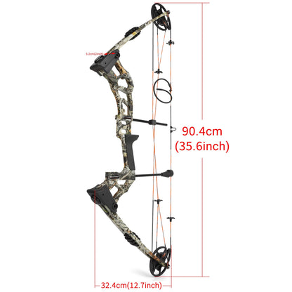 Archery 0-70Lbs Adjustable  Compound Bow