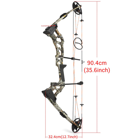 Archery 0-70Lbs Adjustable  Compound Bow