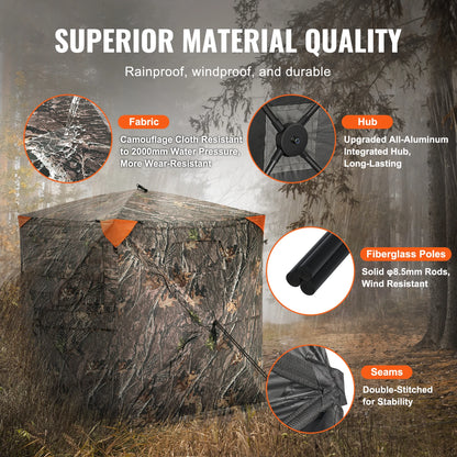 See Through Ground Blind