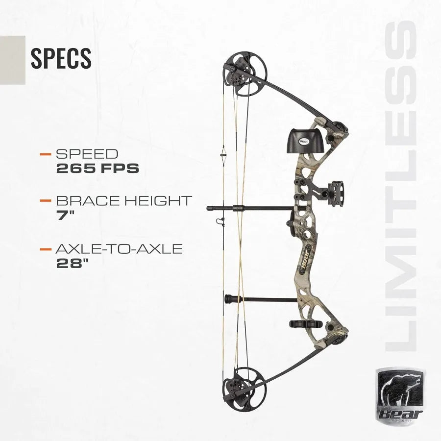 Bear Archery Limitless Dual Cam Compound Bow