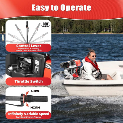 7.5HP 212CC 4-Stroke Mud Motor Kit