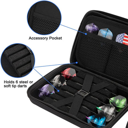 Dart Case For Steel And Soft Tip Darts