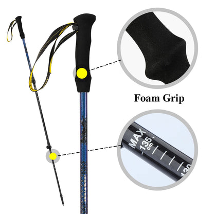Ultralight Carbon Fiber Trekking Poles