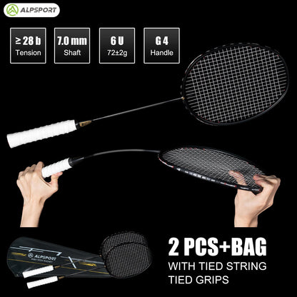 Ultra-light full carbon fiber Badminton racket