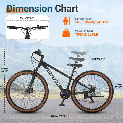 29 Inch Mountain Bike 21 Speed