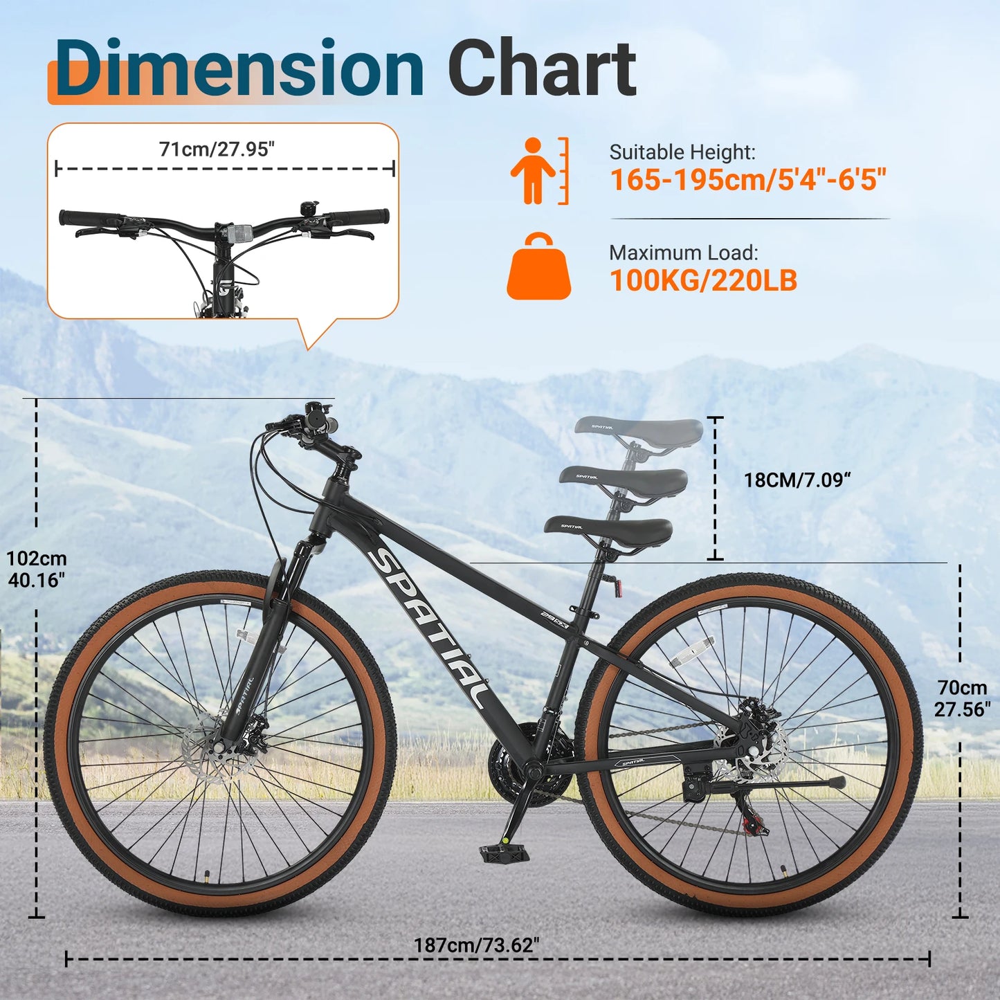 29 Inch Mountain Bike 21 Speed