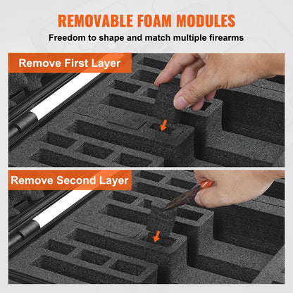 Hard Pistol Case Foam Lining
