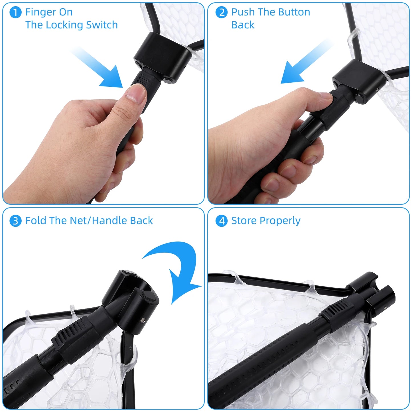 Foldable Fishing Net