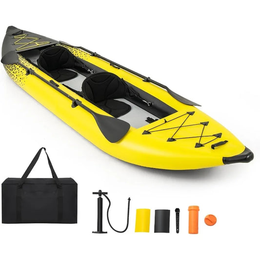 Inflatable Kayak, 12.5Ft