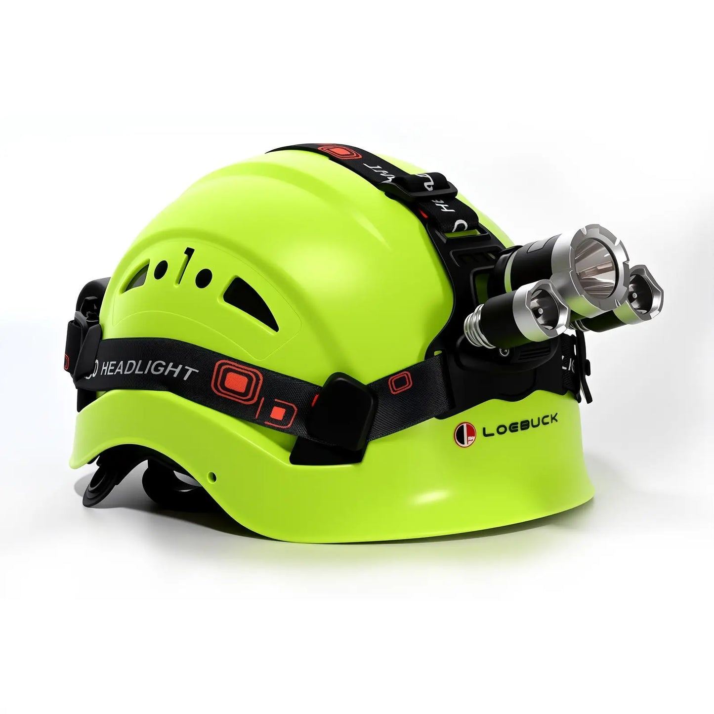 Rock Climbing Rescue Helmet with Headlamp