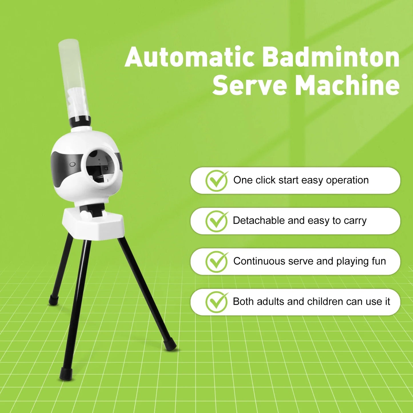 Automatic Badminton Serve Machine