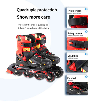 Inline roller skates Beginners