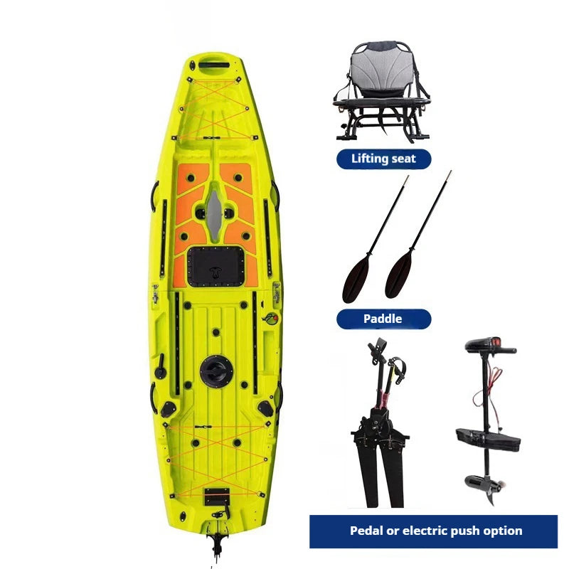Modular Kayak Canoe w/Pedal & Electric Drive