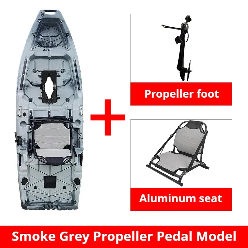 Modular Kayak, Electric Pedal Driven