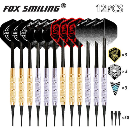 12PCS 18g Electronic Soft  tip darts