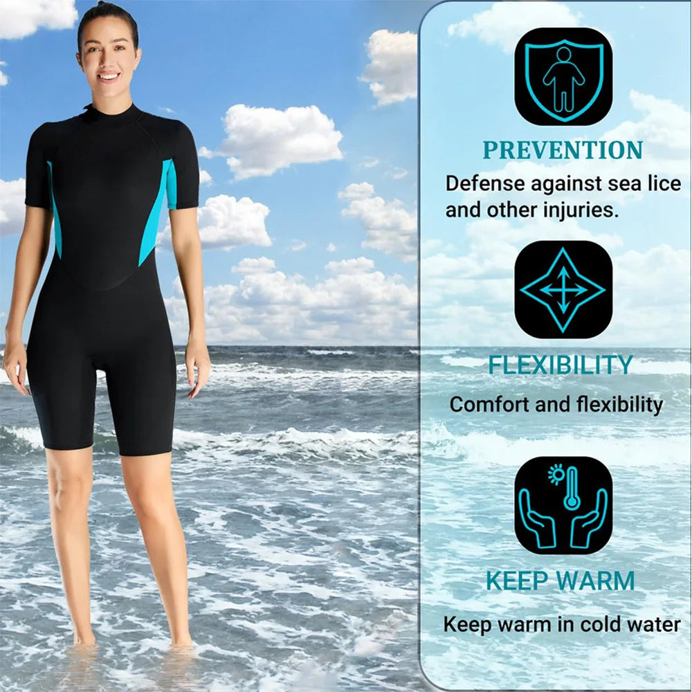 3mm Women's Shorty Wetsuit