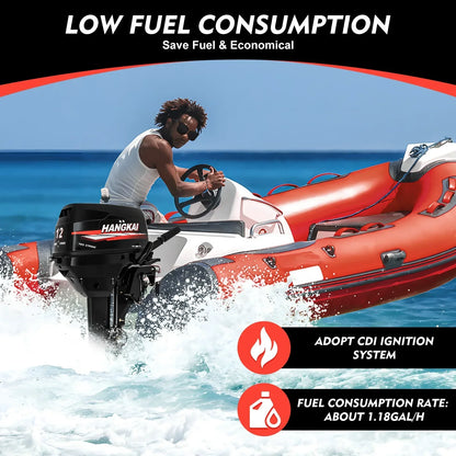 12HP Double-Cylinder Short Shaft Outboard Motor