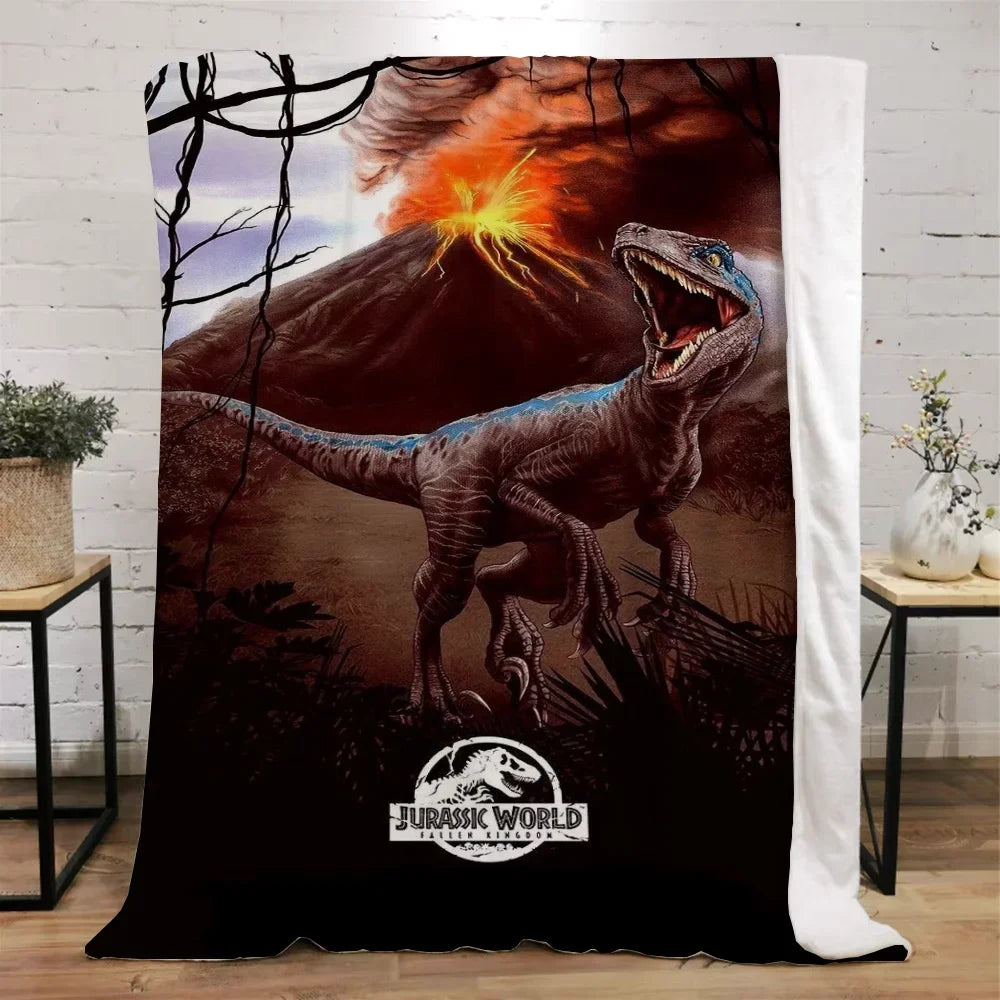 Jurassic Park Thick Blanket