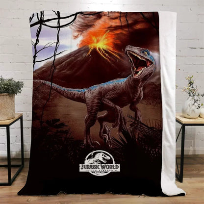 Jurassic Park Thick Blanket
