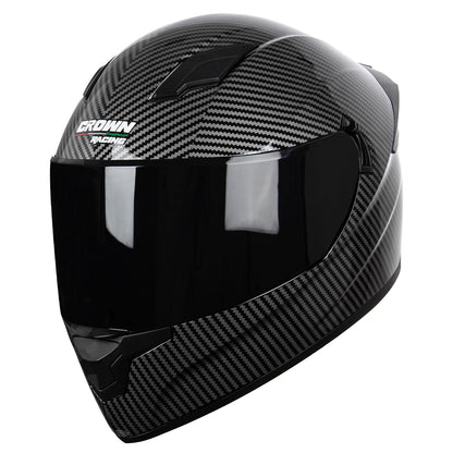 Full Face Motorcycle Helmet - Dual Lens DOT Certified