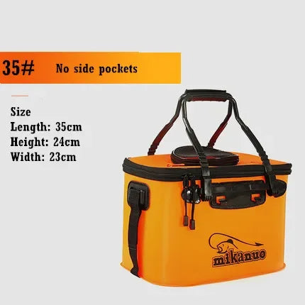 Portable Folding Fishing Bag  With Oxygen Pump
