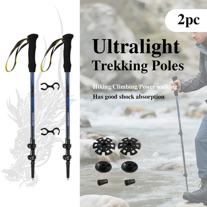 Ultralight Carbon Fiber Trekking Poles
