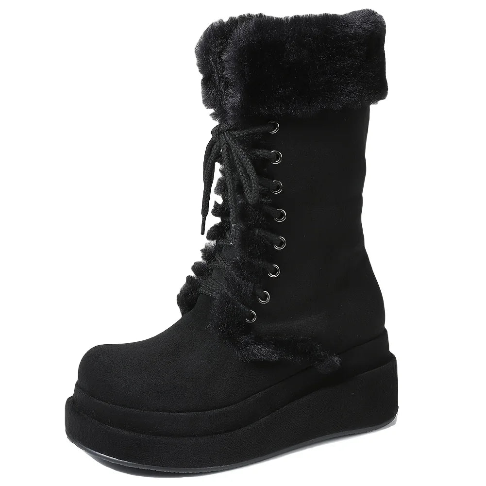 Women's Mid Calf Snow Boots