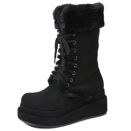 Women's Mid Calf Snow Boots