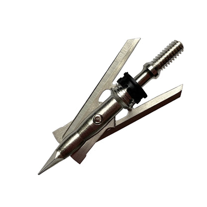6/12/24 Pcs 100 Grain 2.3" Cut Stainless steel Broadheads 2-Blade