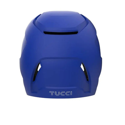 Potenza Batting Helmet with Jaw Flap, L XL, Matte True Royal Blue, LeftHanded Hitter