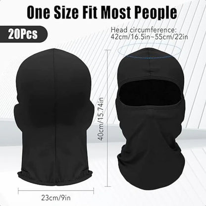 20 PCS Ski Mask for Men