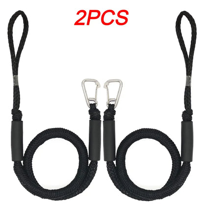 Dock Lines Elastic Marine  Ties for Kayak Watercraft Jet Ski Pontoon Canoe Power Boat