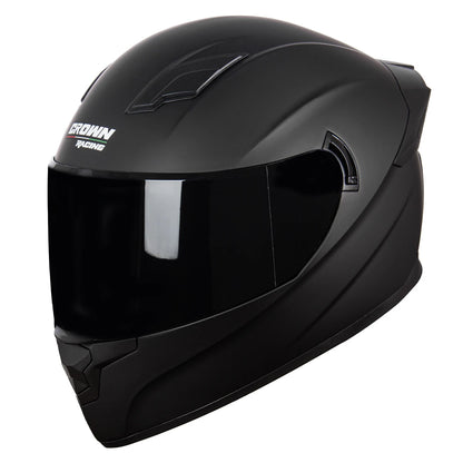 Full Face Motorcycle Helmet - Dual Lens DOT Certified