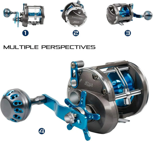 Saltwater Level Wind Reels,