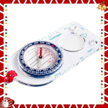 Professional Survival Compass with Baseplate,