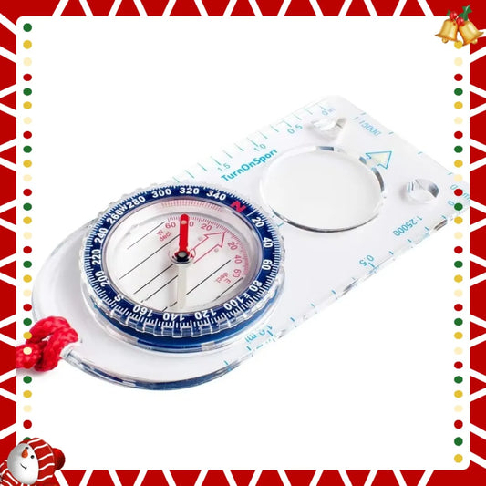 Professional Survival Compass with Baseplate,