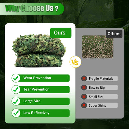 Camouflage Net Hunting  Blind