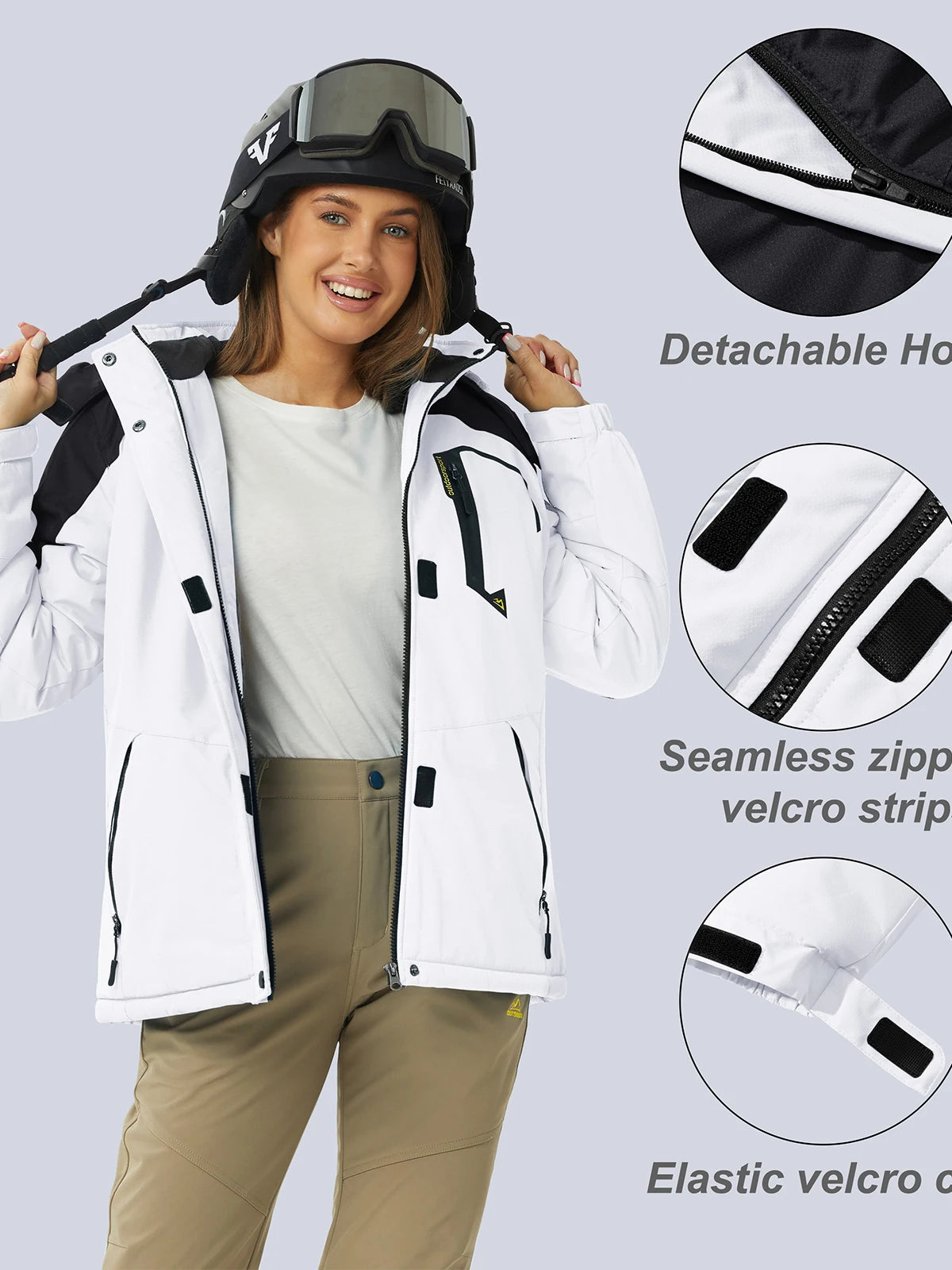 Women's  Waterproof Ski Jackets