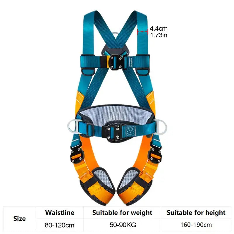 Five-Point Rappelling Safety Harness